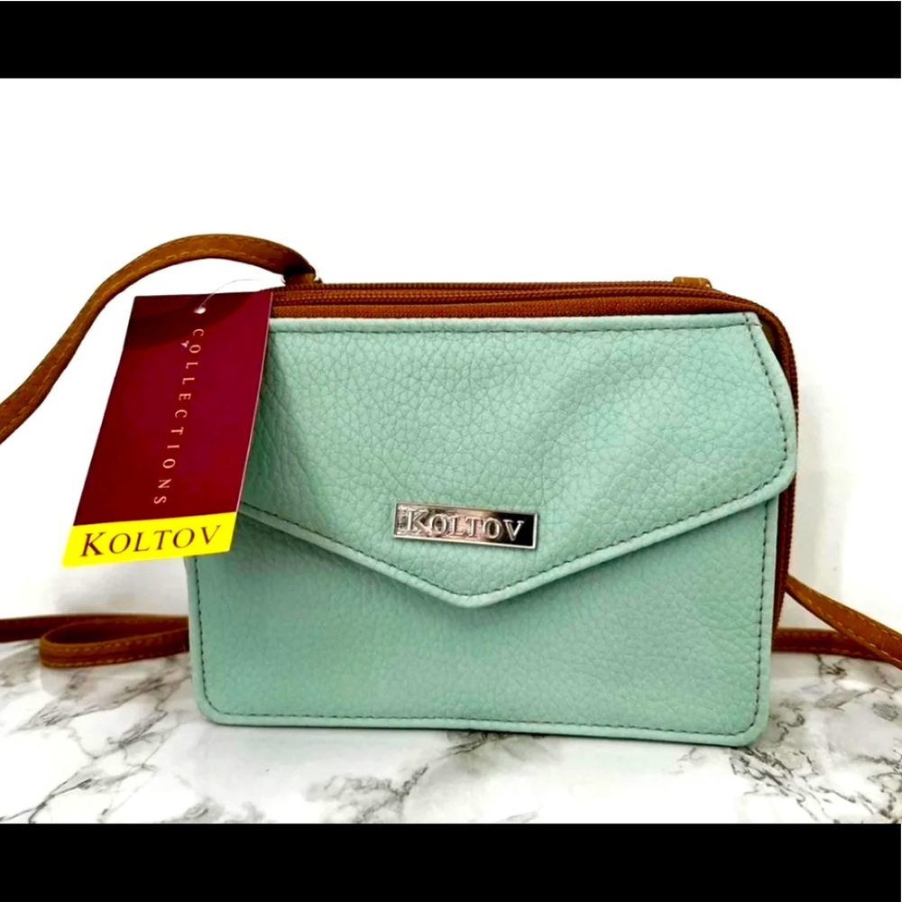 Koltov Mint Crossbody Bag